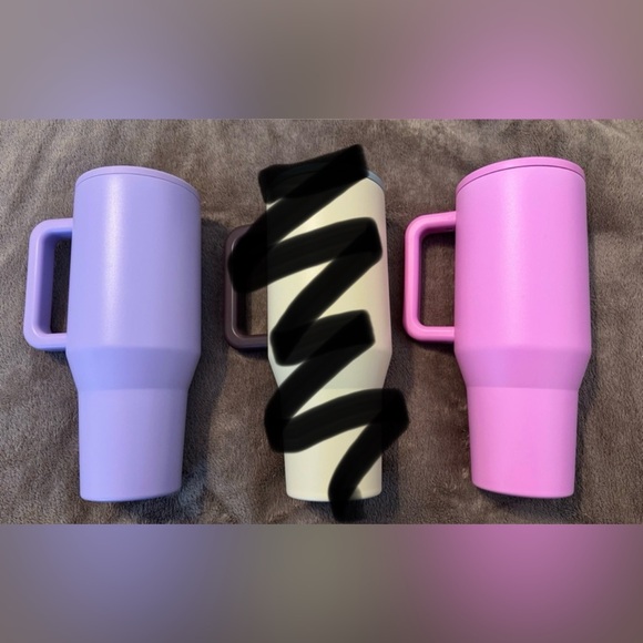 RESERVED LISTING HydroJug 40oz Travelers | LAVENDER & BUBBLEGUM (used condition) - Picture 2 of 8